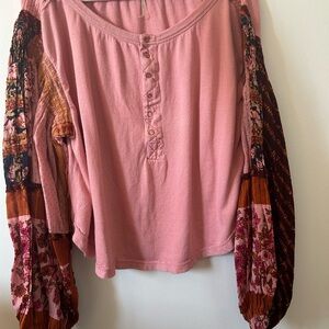 Free People Women's Light Magic Henley Top